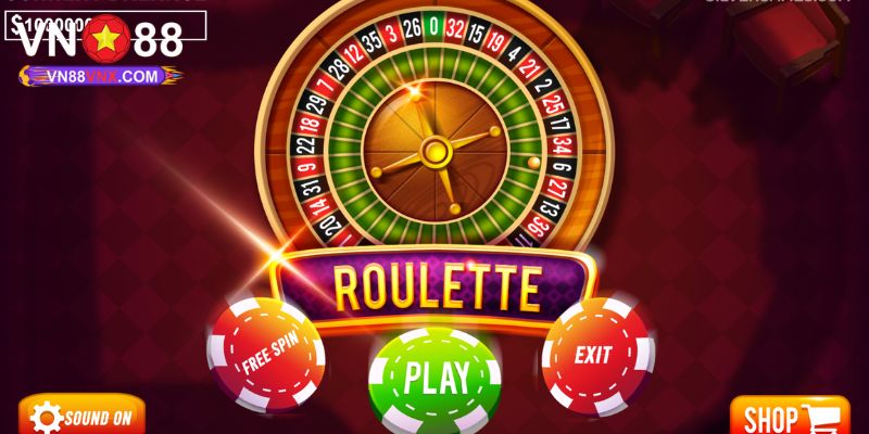 Roulette Game - Khám Phá Siêu Phẩm Đổi Thưởng Số 1 VN88 1 Giới thiệu siêu phẩm roulette game VN88 cực hot